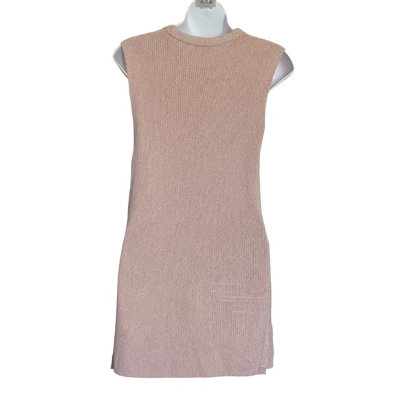 Aritzia Wilfred Palmier Slit Sides Sleeveless Knit Sweater Size Medium - Picture 4 of 8